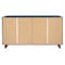 Manhattan Comfort Granville 55.07 Double Wide Dresser in Midnight Blue DR-5034 - alternate 5